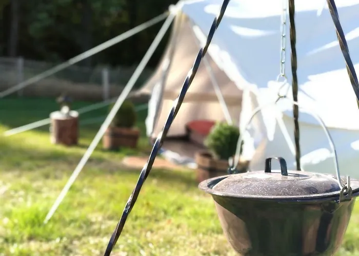 Trapani Glamping Camp Luxe tent