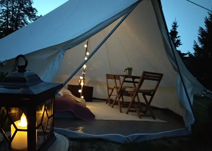 Trapani Glamping Camp Luxe tent Ruzova